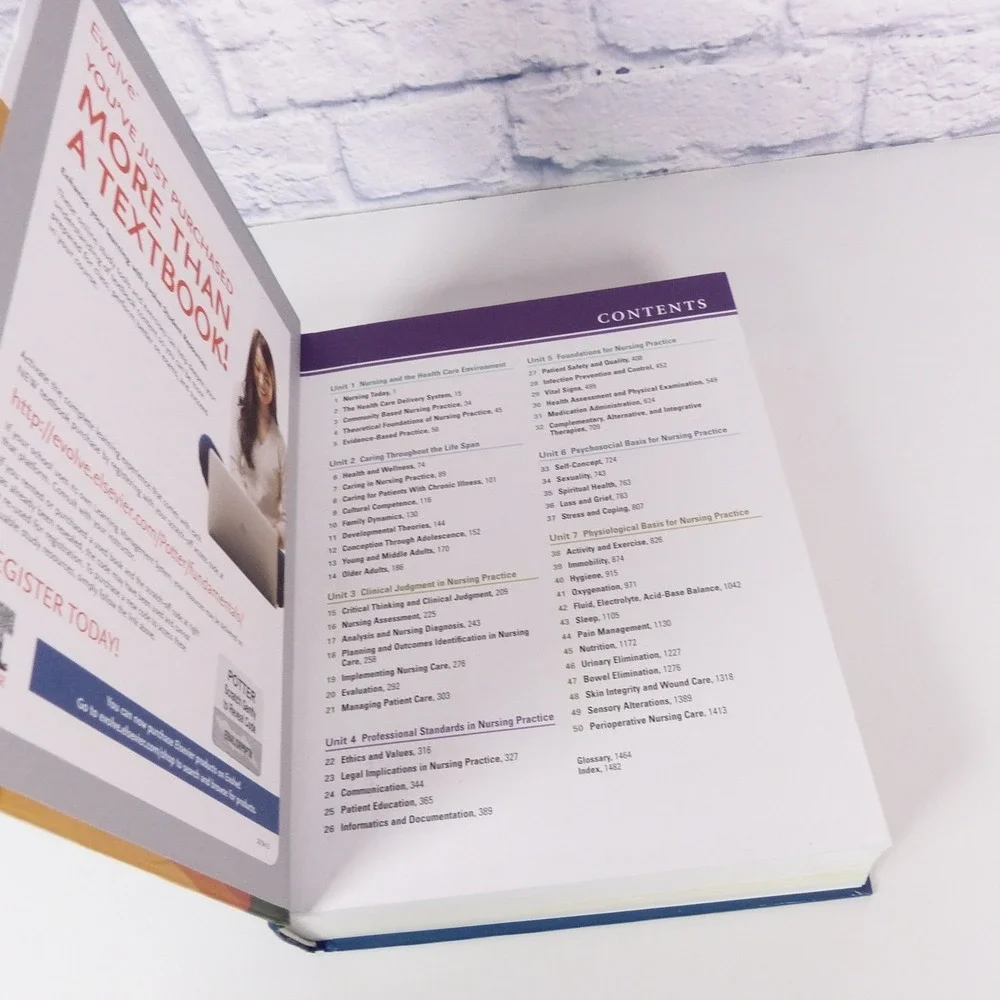 Fundamentals of Nursing 11th Ed HC 2017 Potter Perry Elsevier ISBN 0323810340